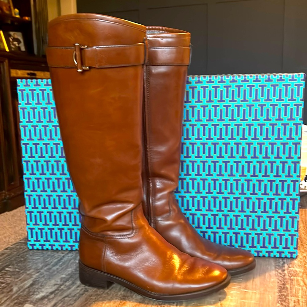 Tori Burch riding boots size 8.5